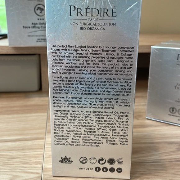 Prédiré Paris Age-defying skin care trio - Picture 8 of 8